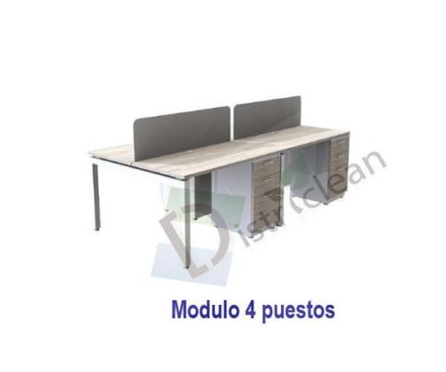 Modulo de trabajo 4 puestos