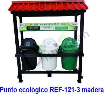 Punto ecologico REF-121-3-madera