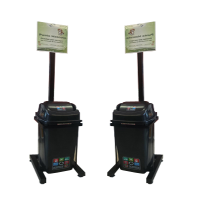 Punto mascota metálico